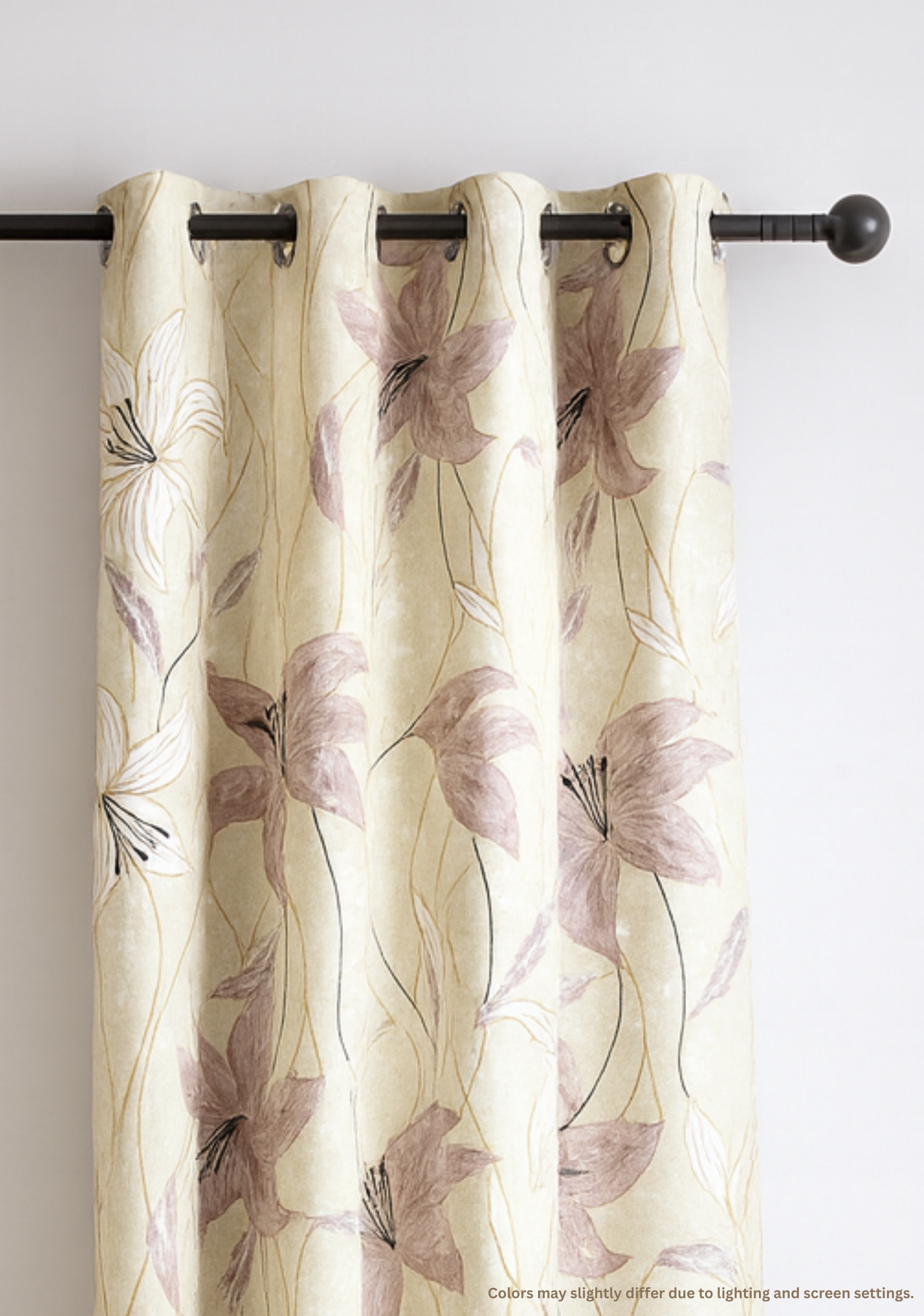 Lily Vatika – Floral Curtain & Cushion Set by Gypsee Life