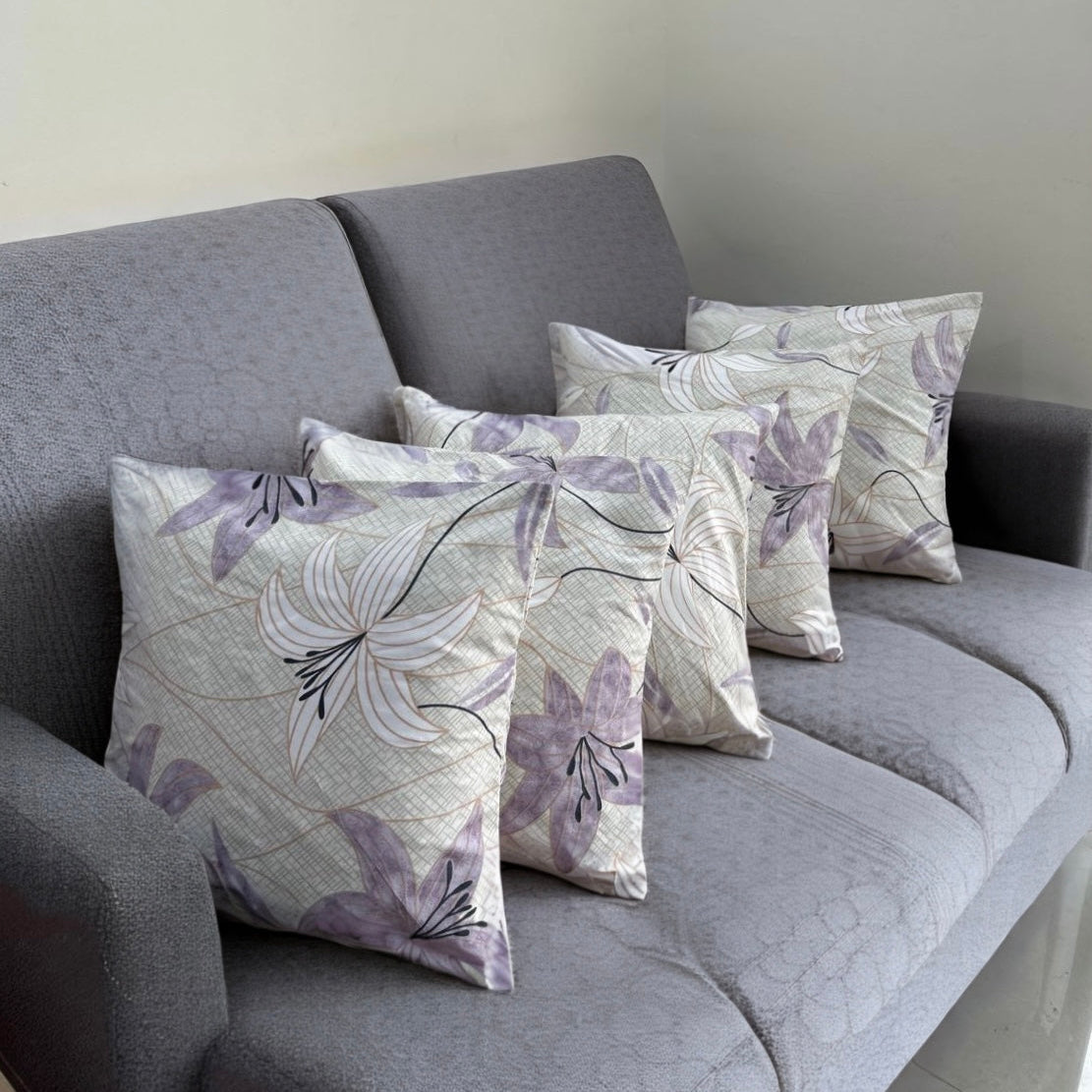 Lily Vatika – Floral Curtain & Cushion Set by Gypsee Life