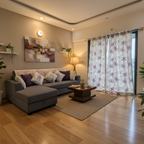 Lily Vatika – Floral Curtain & Cushion Set by Gypsee Life